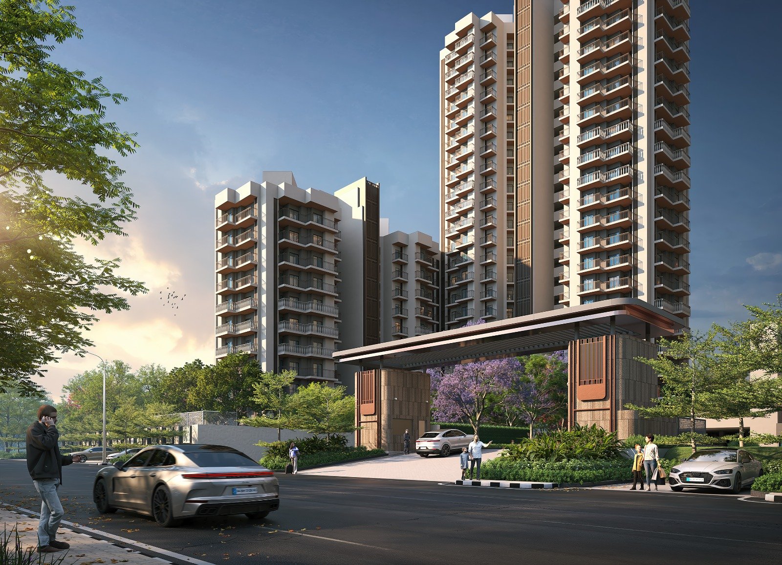 Future Estate residential project in Sector 1 Greater Noida West - 32,000 sq mtrs with green belt